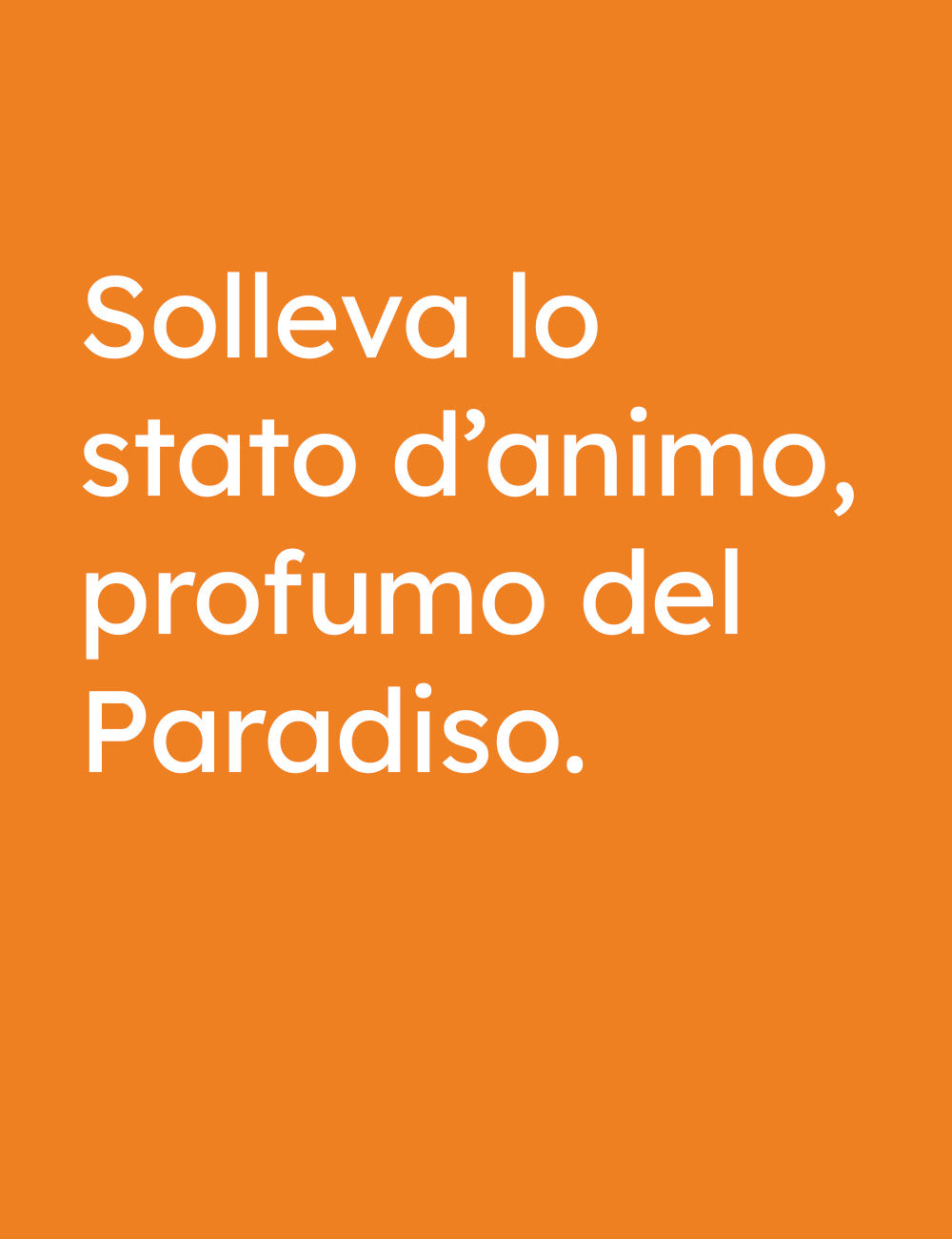 Profumo Bergamotto