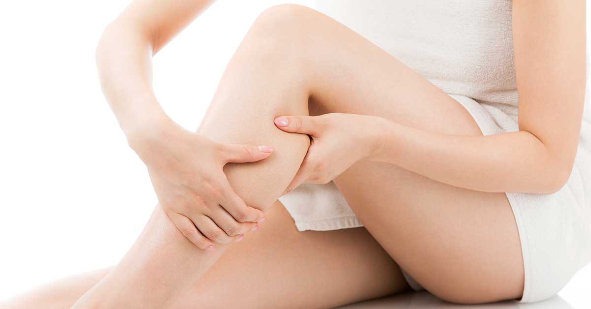 massaggio alle gambe - Olfattiva